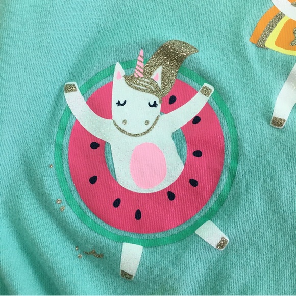 🦄 Carter’s Fruity Summer Unicorns Tank Top 🍍 - Picture 2 of 12